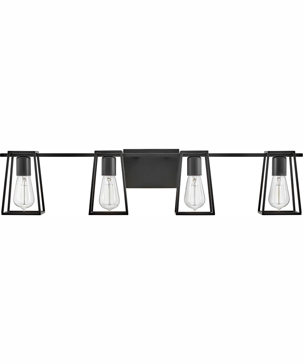 Filmore 4-Light Four Light Vanity in Black