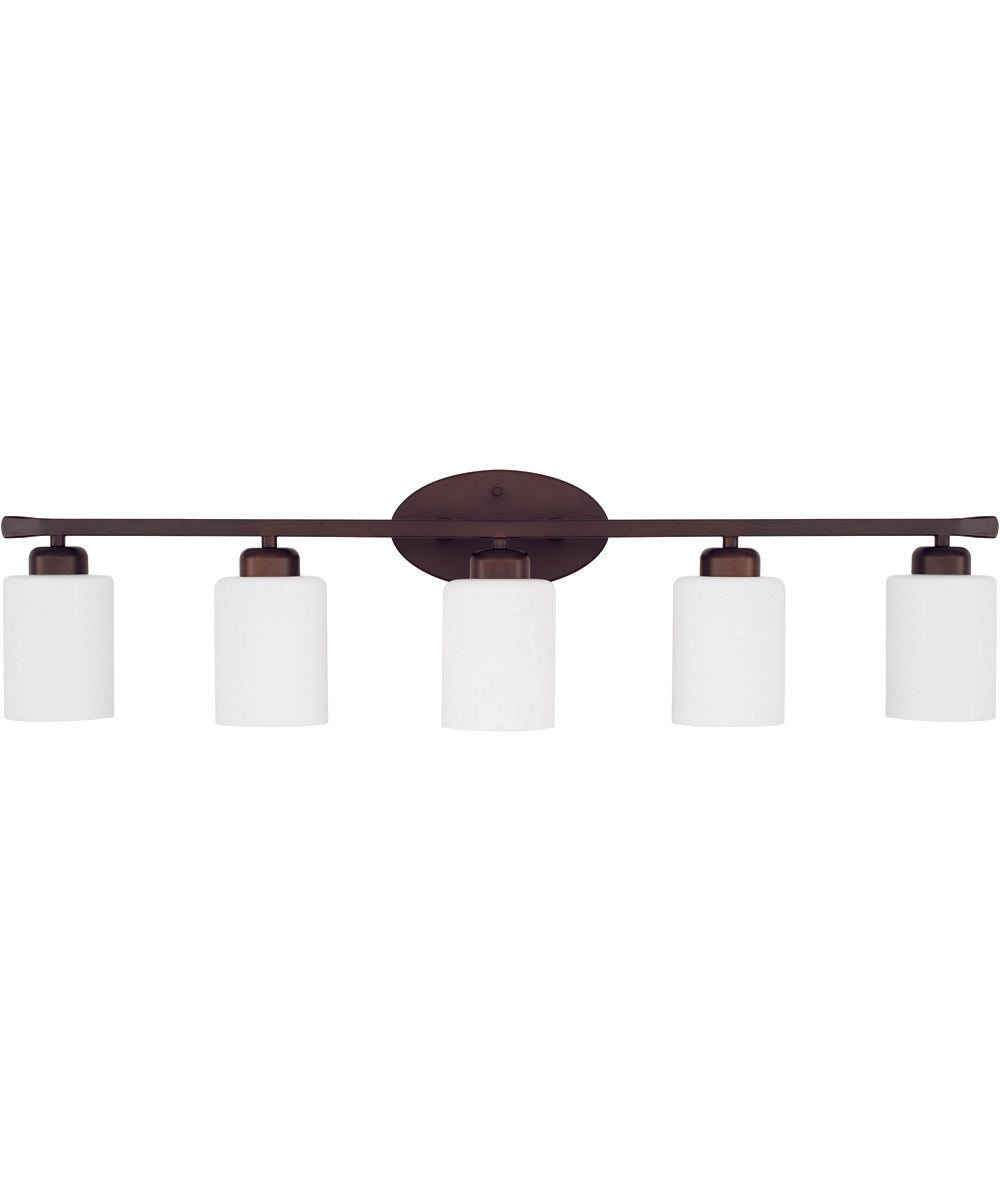 Dixon 5-Light Vanity In Bronze