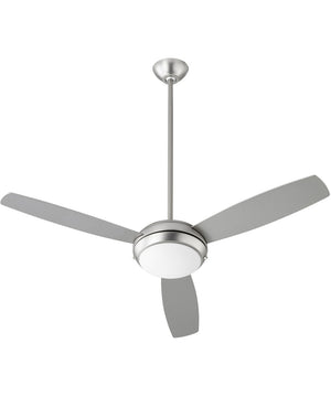 60" Expo 2-light LED Ceiling Fan Satin Nickel