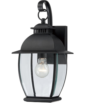 Bain Small 1-light Outdoor Wall Light Mystic Black