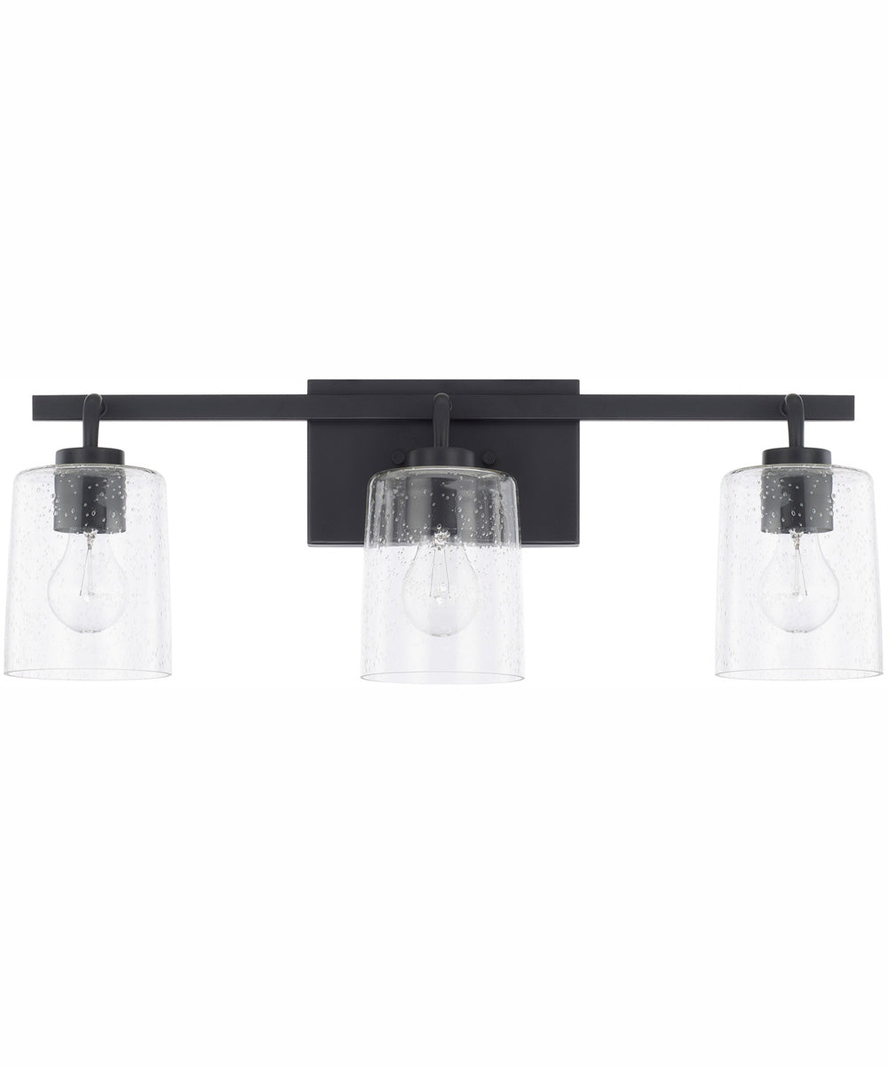 Greyson 3-Light Vanity Matte Black