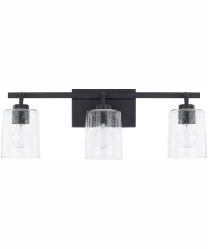 Greyson 3-Light Vanity Matte Black