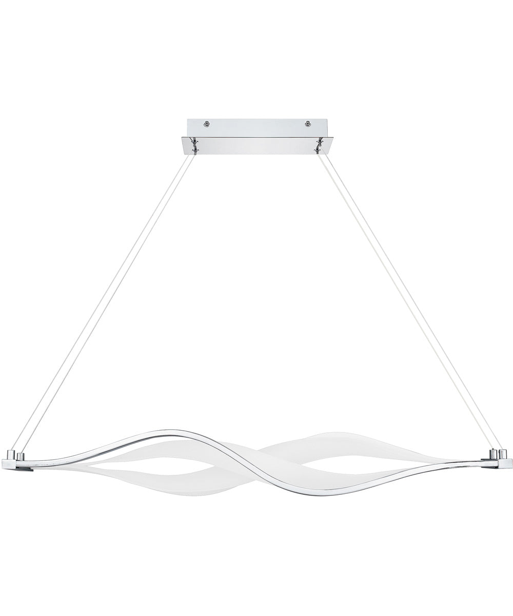 Saratoga  Island Light Polished Chrome