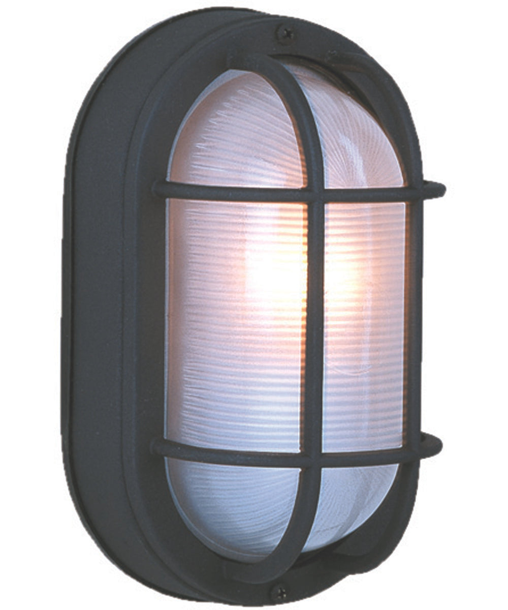 Bulkheads 1-Light Flush Mount Matte Black