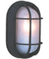Bulkheads 1-Light Flush Mount Matte Black