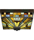 Inglenook 3-light Flush Mount Valiant Bronze