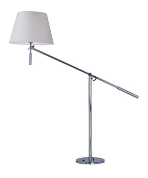 Hotel 28"H 1-Light LED Table Lamp Light Fixture Polished Chrome Finish by Maxim