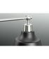 Bramlett 2-Light Graphite Metal Shade Coastal Bath Vanity Light Brushed Nickel