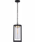 Neo 1-Light Pendant Midnight Satin Brass