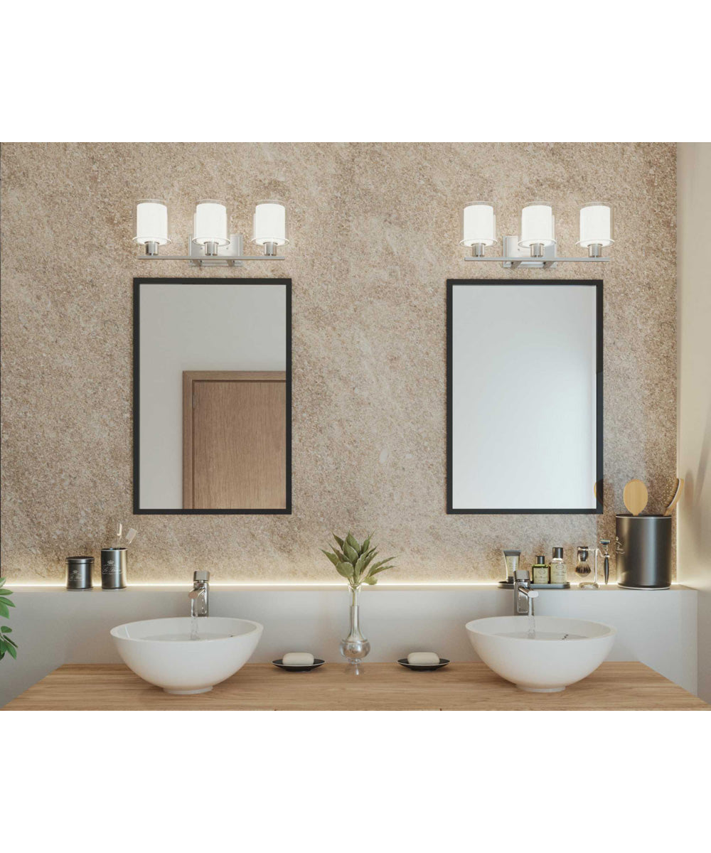 Invite 3-Light Bath & Vanity Brushed Nickel