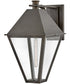 Endsley 1-Light Large Wall Mount Lantern in Blackened Brass
