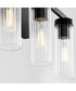 Kilbey 5-light Bath Vanity Light Matte Black