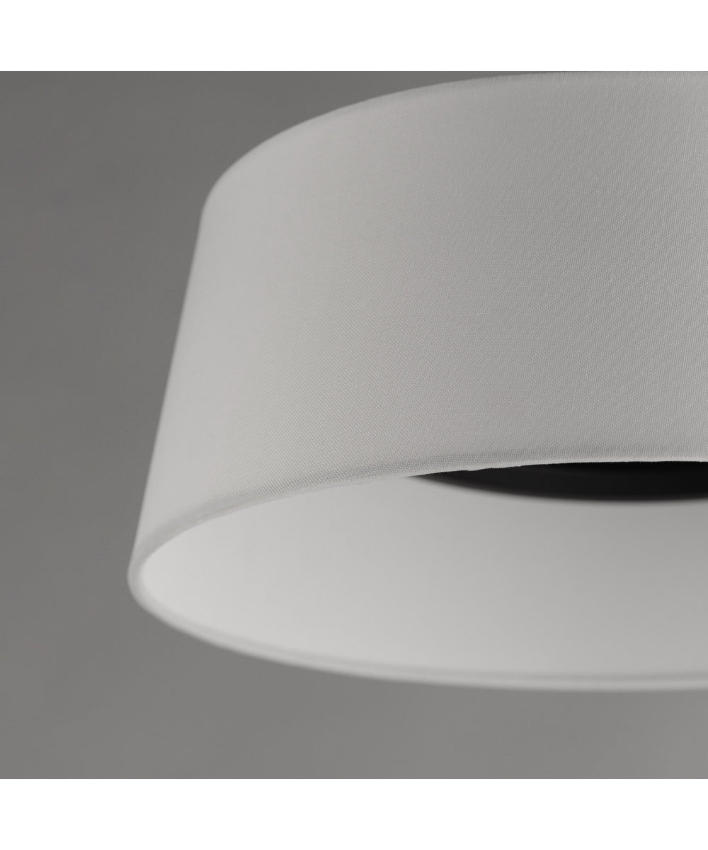 Paramount 16 inch LED Flush Mount Black