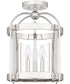 McPherson 3-light Semi Flush Mount Polished Nickel