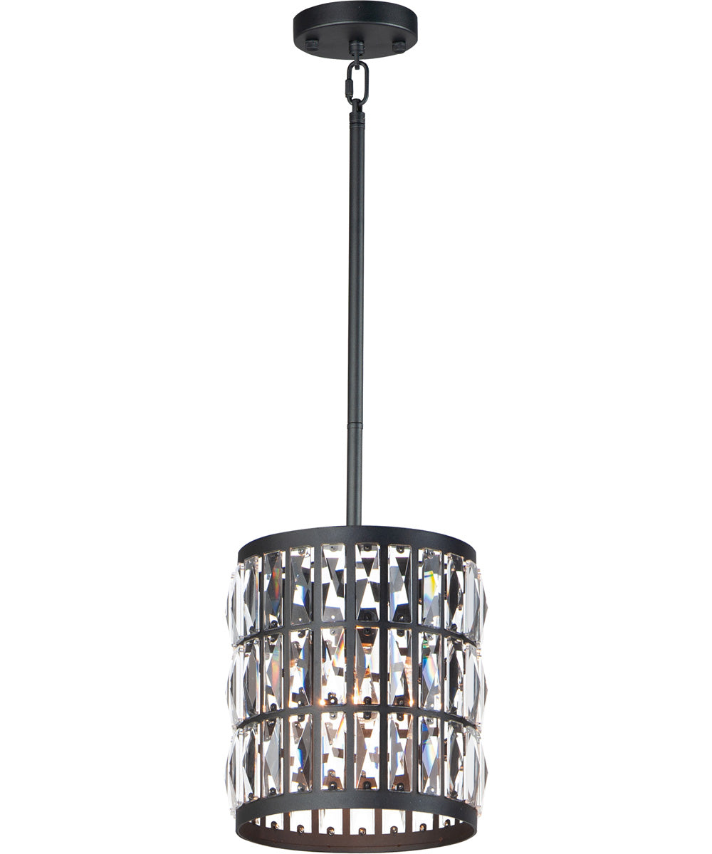 Madeline 1-Light Mini Pendant Black