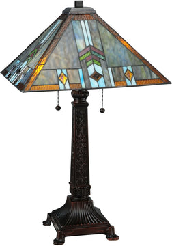 27"H Prairie Wheat Sunshower Table Lamp