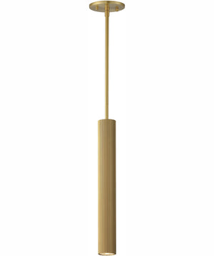 Reeds 1-Light LED Pendant - Stem Hung Gold