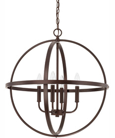 Hartwell 4-Light Pendant Bronze