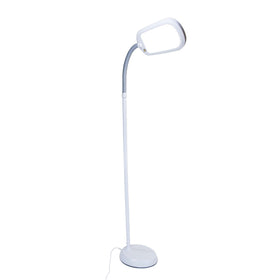 63"H Slim Design LED Bright Reader Natural Daylight Full Spectrum Floor Lamp Grey
