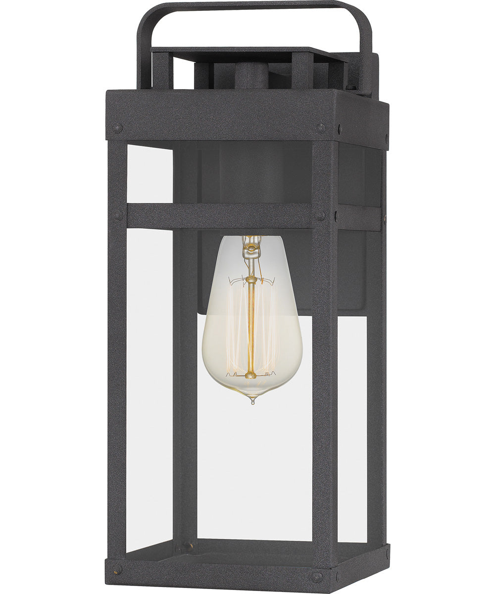 Keaton Small 1-light Outdoor Wall Light  Coastal Armour Aluminum Mottled Black