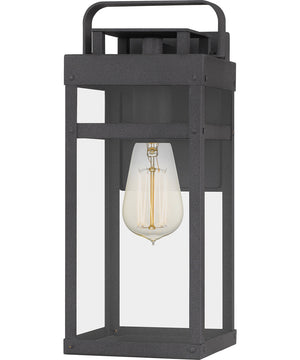 Keaton Small 1-light Outdoor Wall Light  Coastal Armour Aluminum Mottled Black