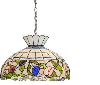 20"W Rose Vine Pendant