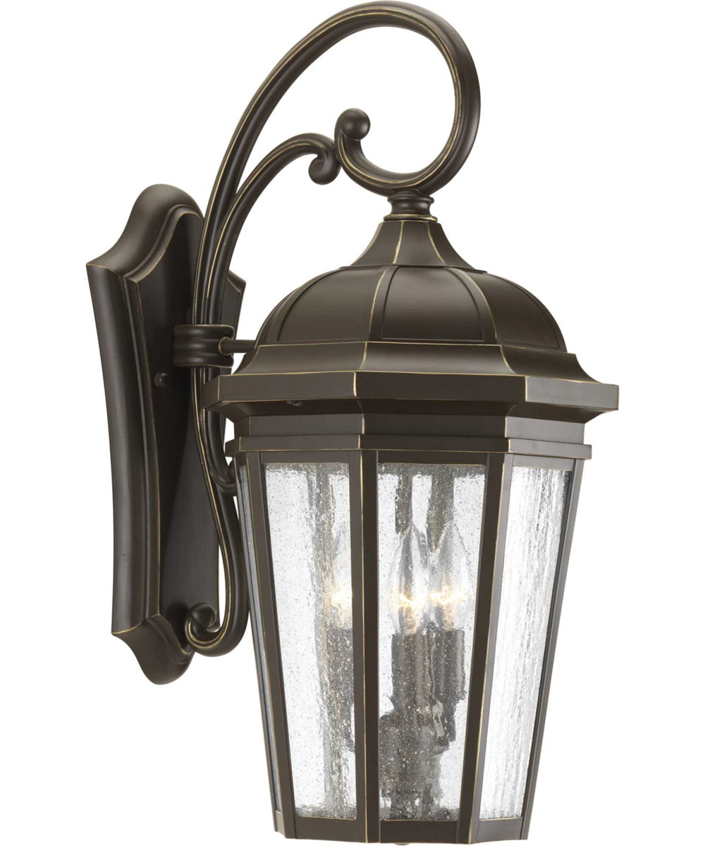 Verdae 3-Light Large Wall-Lantern Antique Bronze