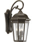 Verdae 3-Light Large Wall-Lantern Antique Bronze