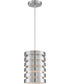 Tendrill II 1-Light Metal Pendant Lamp Aluminum