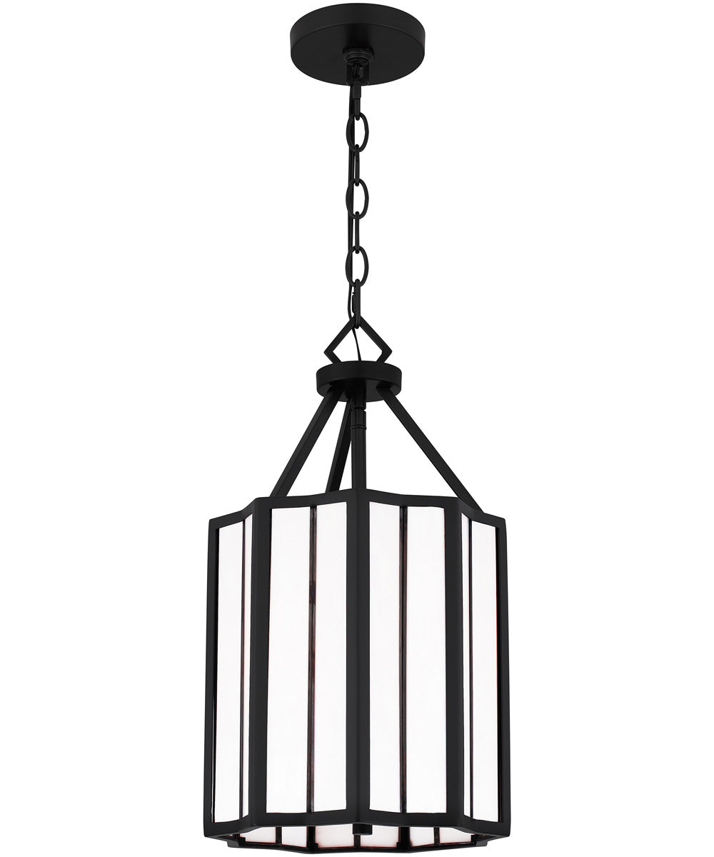 Martinique Small 3-light Mini Pendant Matte Black