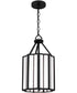 Martinique Small 3-light Mini Pendant Matte Black