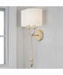 Claire 2-Light Sconce Brushed Champagne