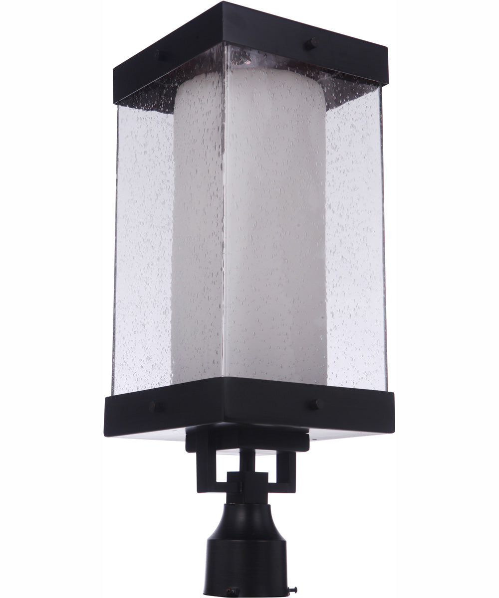 Hayner 1-Light Outdoor Post Mount Midnight