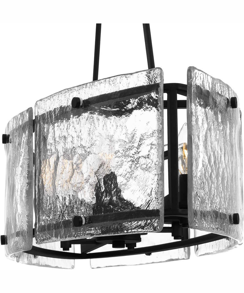 Fortress Medium 6-light Island Light Earth Black
