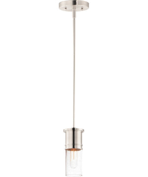 Rexford 1-Light Mini Pendant Satin Nickel