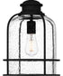 Bowles Large 1-light Outdoor Pendant Light Earth Black