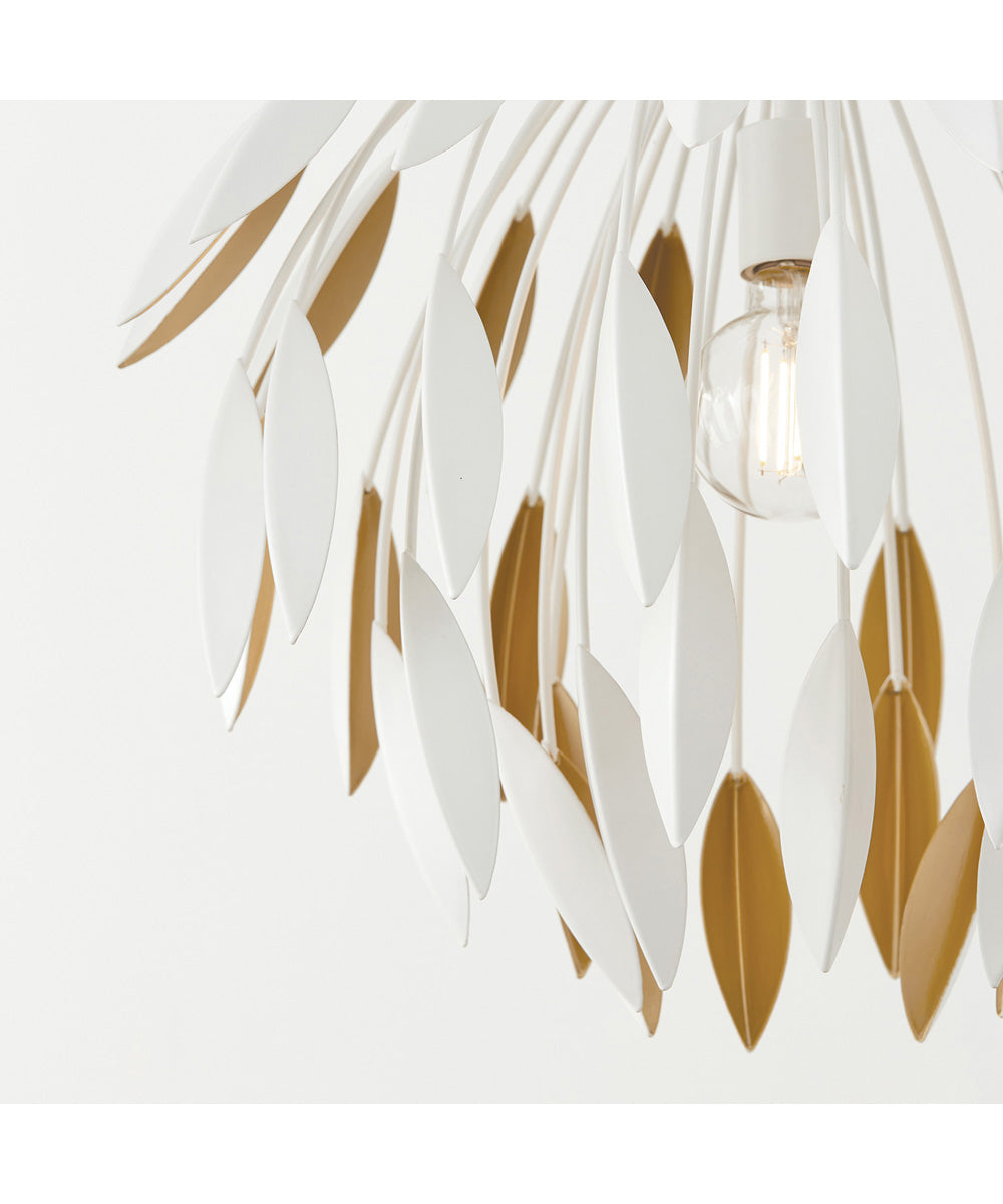 Margeaux 1-Light Pendant Matte White