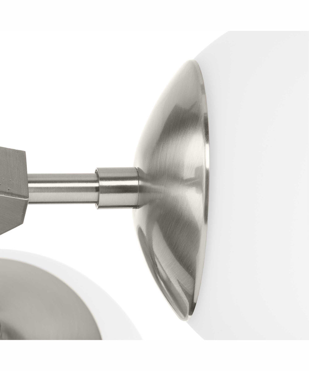 Haas 4-Light Mid-Century Modern Chandelier Brushed Nickel