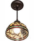 8" Wide Tiffany Pinecone Mini Pendant