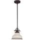 Grant Small 1-light Mini Pendant Palladian Bronze