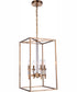 Tarryn 4-Light Foyer Satin Brass