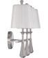 Palmer 3-Light Vanity Brushed Polished Nickel