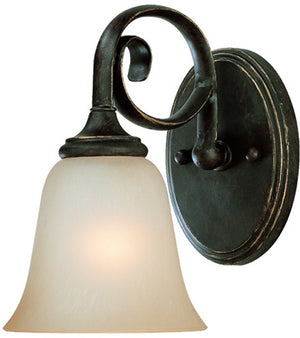 6"W Barrett Place 1-Light Bath Vanity Light/Wall Sconce Mocha Bronze