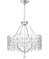 Lulu 5-light Chandelier Polished Chrome