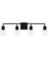 Thoresby Extra Large 4-light Bath Light Matte Black