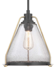 Range 1-Light Pendant Antique Bronze
