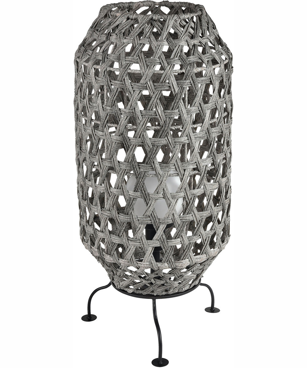 Banaue 36'' High 1-Light Outdoor Table Lamp - Gray