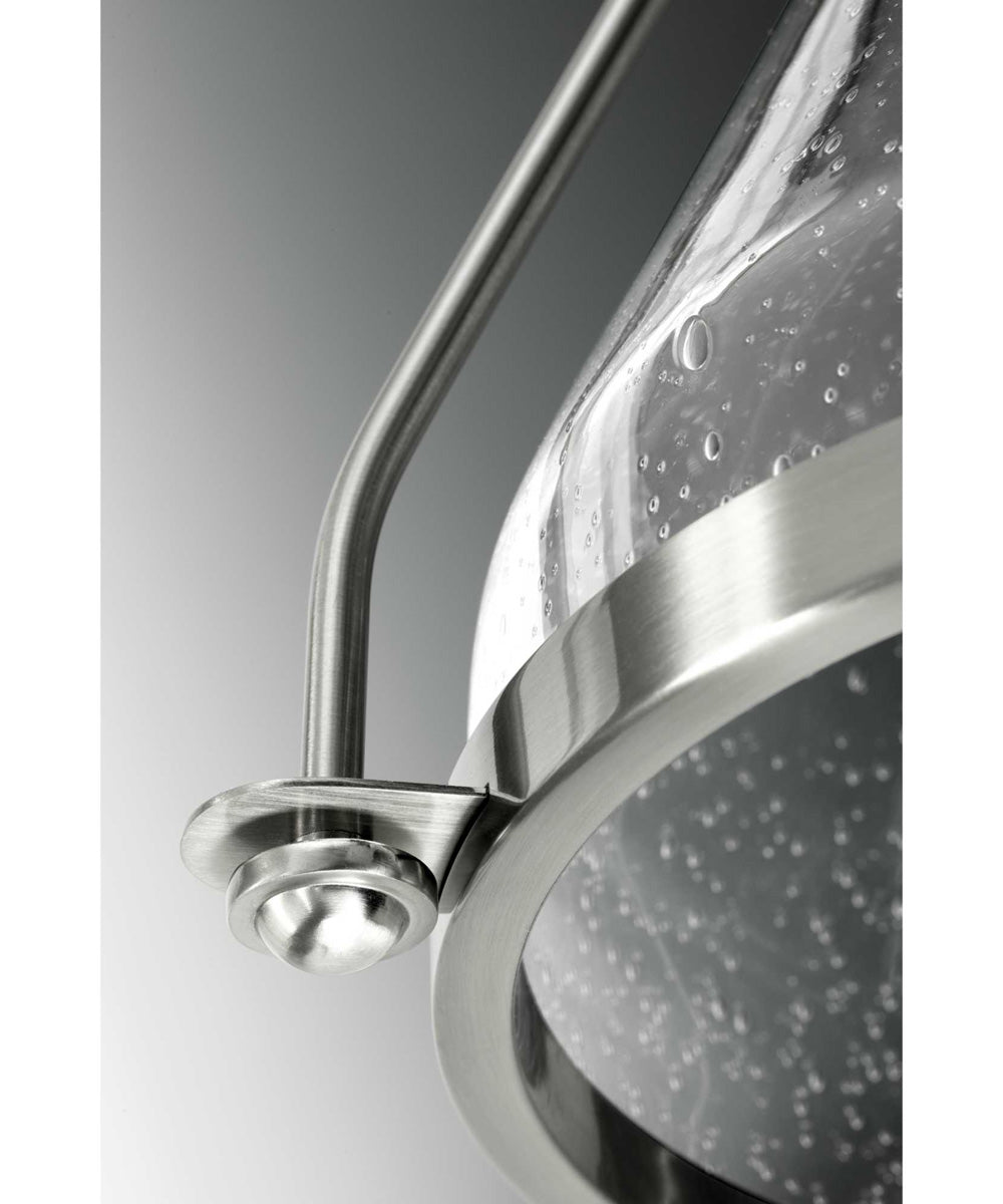 Range 1-Light Pendant Brushed Nickel