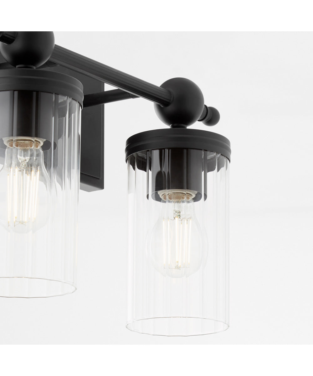 Tamara Day's Lee Boulevard 2-light Bath Vanity Light Matte Black