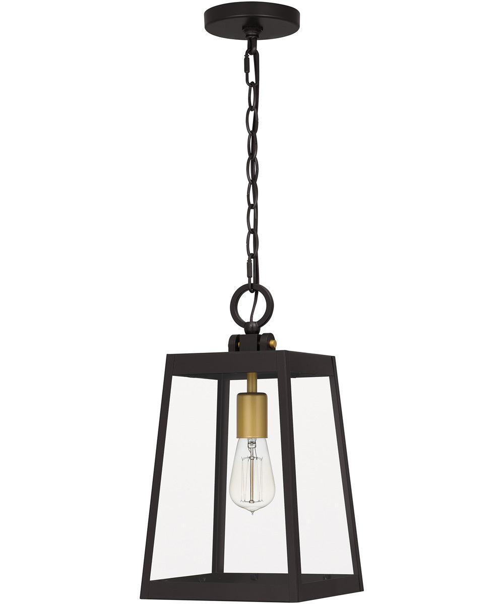 Amberly Grove Large 1-light Outdoor Pendant Light Western Bronze